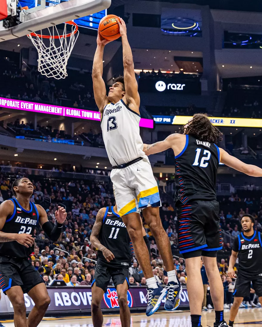 No. 7 Marquette defeats DePaul 105-71 at Fiserv Forum on National Marquette Day, Wednesday February 21, 2024 in Milwaukee, WI.