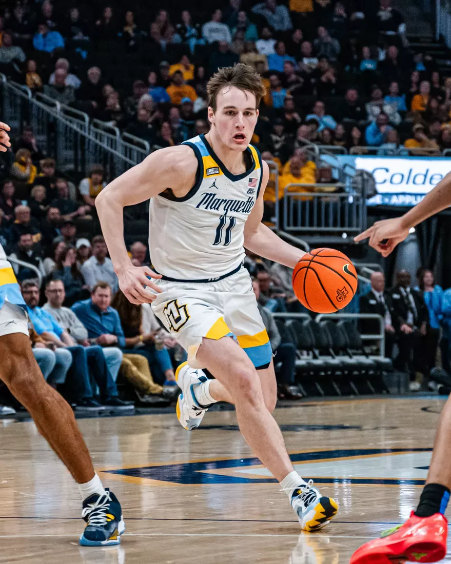 No. 7 Marquette defeats DePaul 105-71 at Fiserv Forum on National Marquette Day, Wednesday February 21, 2024 in Milwaukee, WI.