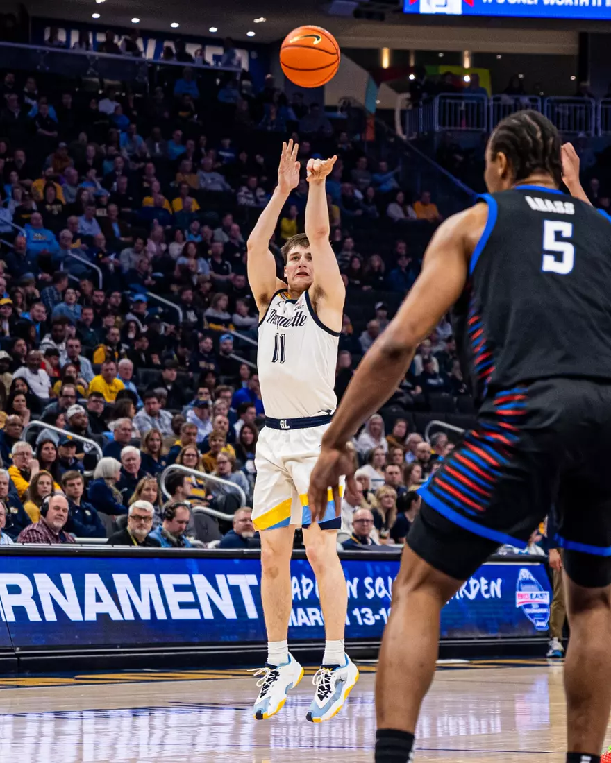 No. 7 Marquette defeats DePaul 105-71 at Fiserv Forum on National Marquette Day, Wednesday February 21, 2024 in Milwaukee, WI.