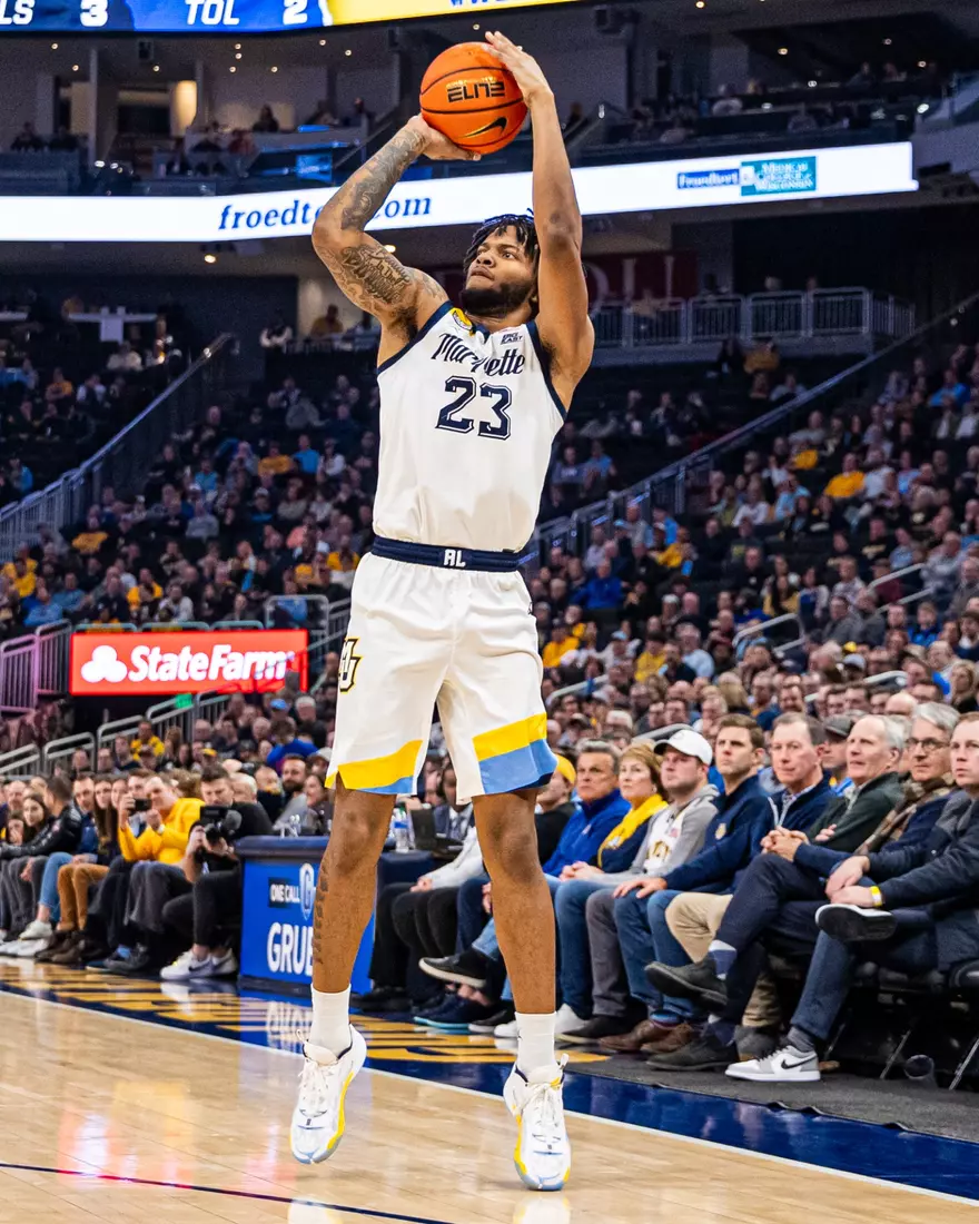 No. 7 Marquette defeats DePaul 105-71 at Fiserv Forum on National Marquette Day, Wednesday February 21, 2024 in Milwaukee, WI.