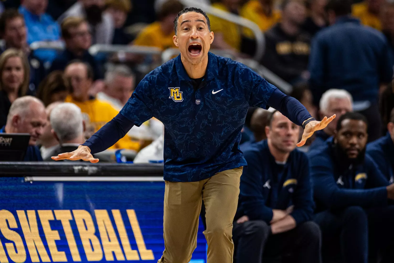 No. 7 Marquette defeats DePaul 105-71 at Fiserv Forum on National Marquette Day, Wednesday February 21, 2024 in Milwaukee, WI.