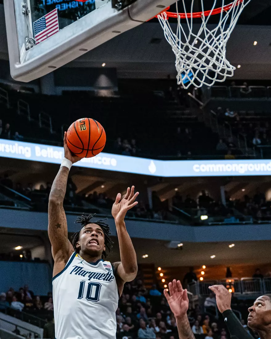 No. 7 Marquette defeats DePaul 105-71 at Fiserv Forum on National Marquette Day, Wednesday February 21, 2024 in Milwaukee, WI.