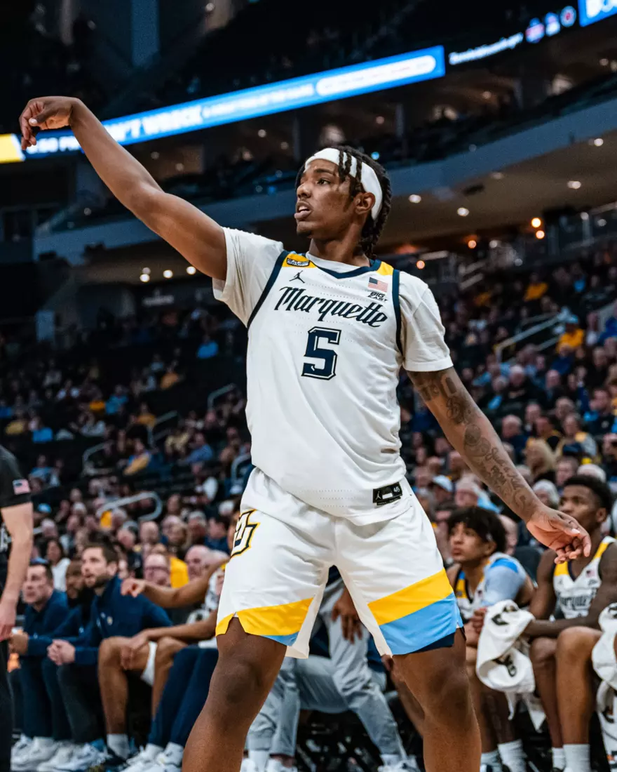 No. 7 Marquette defeats DePaul 105-71 at Fiserv Forum on National Marquette Day, Wednesday February 21, 2024 in Milwaukee, WI.