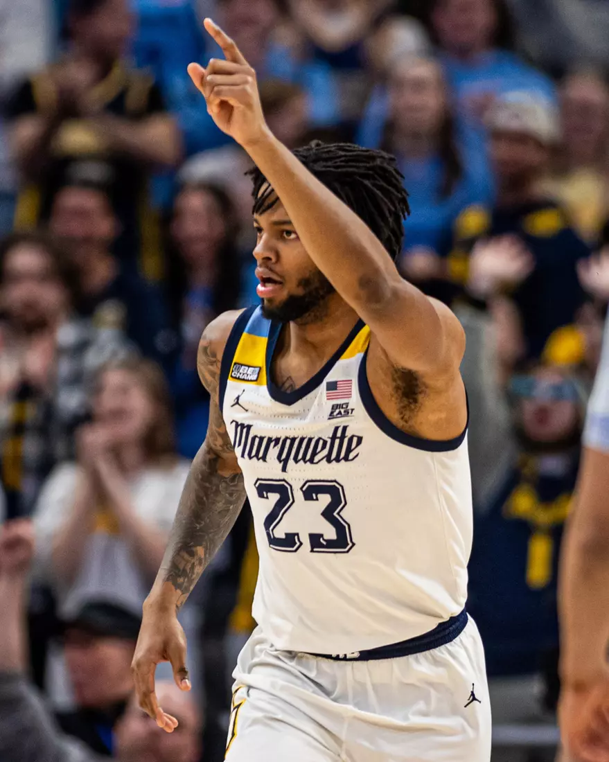 No. 7 Marquette defeats DePaul 105-71 at Fiserv Forum on National Marquette Day, Wednesday February 21, 2024 in Milwaukee, WI.