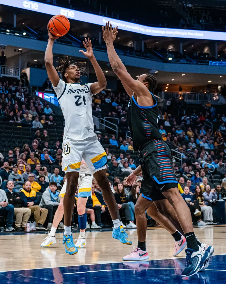 No. 7 Marquette defeats DePaul 105-71 at Fiserv Forum on National Marquette Day, Wednesday February 21, 2024 in Milwaukee, WI.