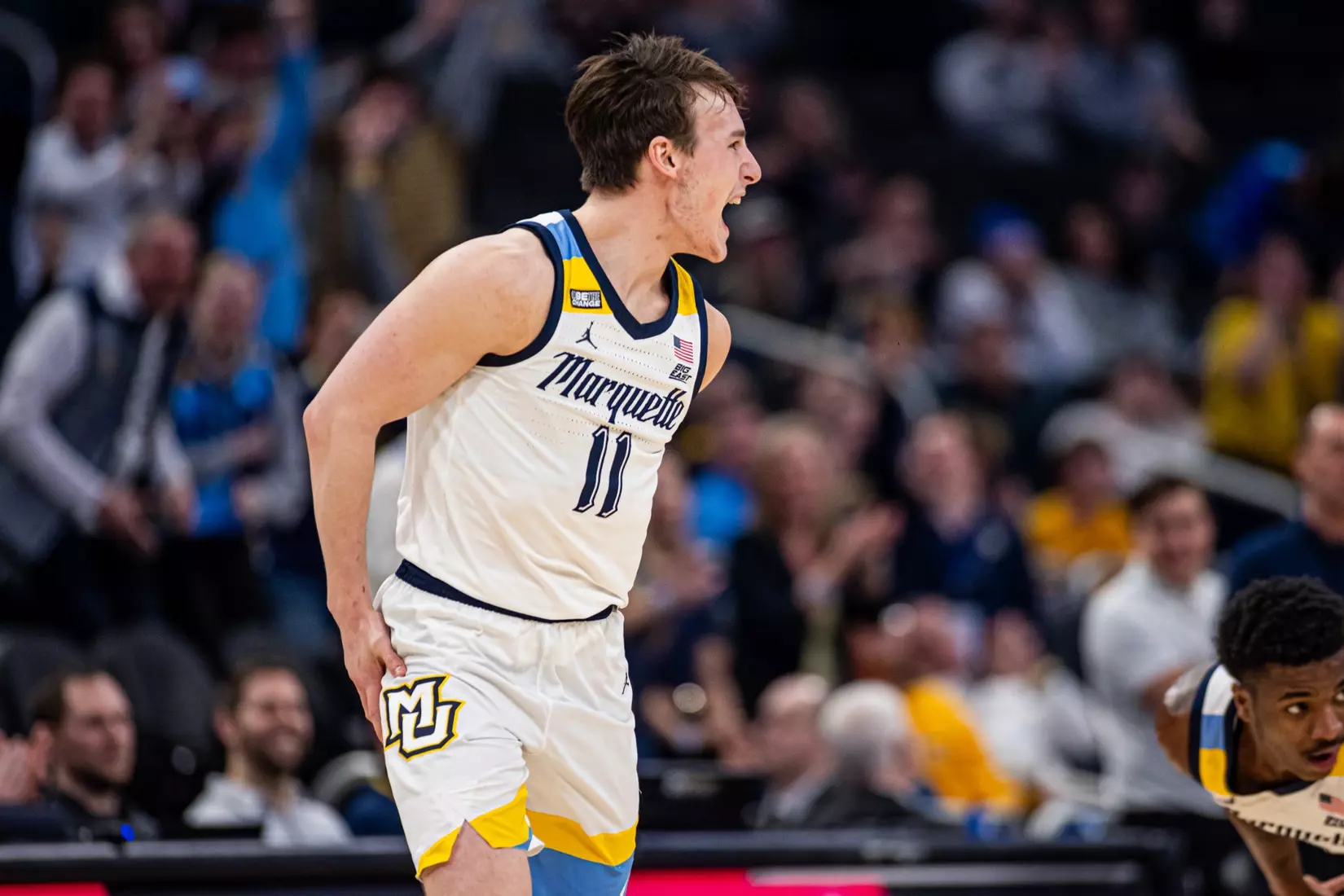 No. 7 Marquette defeats DePaul 105-71 at Fiserv Forum on National Marquette Day, Wednesday February 21, 2024 in Milwaukee, WI.