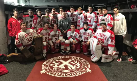 Caleb Creasor St. Andrews College Hockey