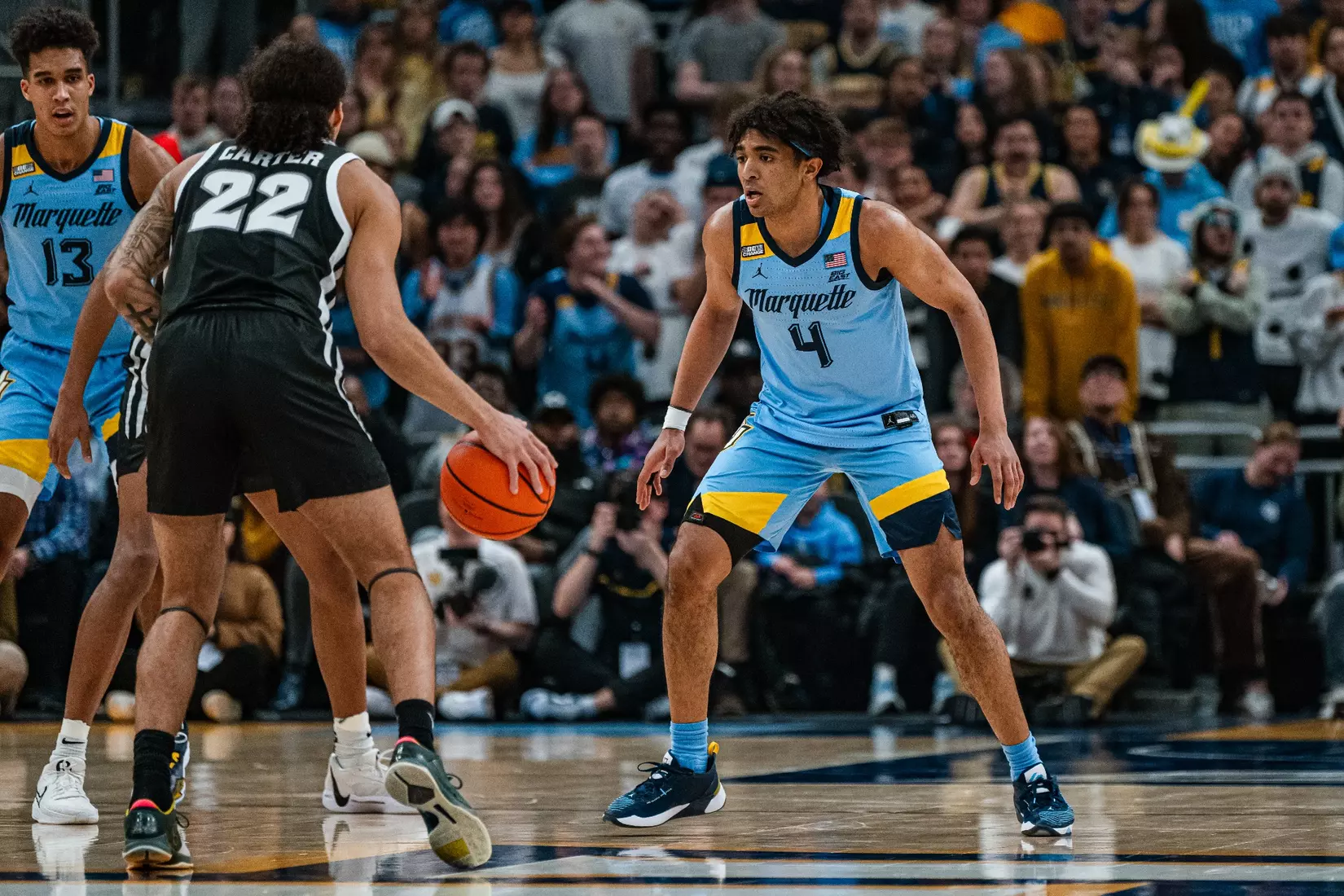 No. 5 Marquette defeats Providence 91-69 at Fiserv Forum on Wednesday, February 28, 2024 in Milwaukee, WI.
