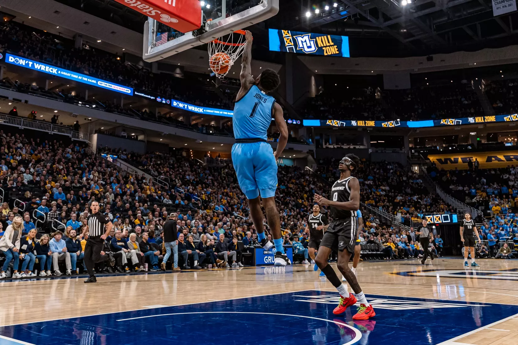 No. 5 Marquette defeats Providence 91-69 at Fiserv Forum on Wednesday, February 28, 2024 in Milwaukee, WI.