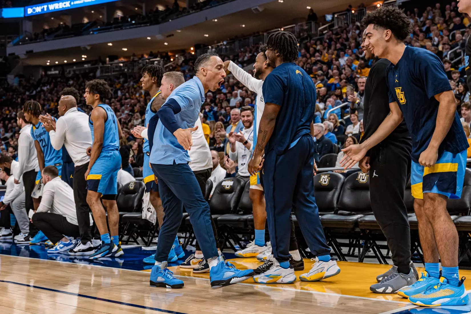No. 5 Marquette defeats Providence 91-69 at Fiserv Forum on Wednesday, February 28, 2024 in Milwaukee, WI.