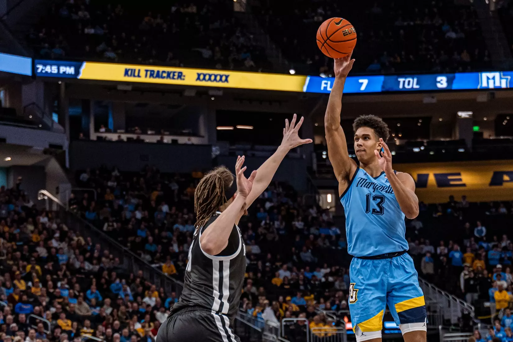No. 5 Marquette defeats Providence 91-69 at Fiserv Forum on Wednesday, February 28, 2024 in Milwaukee, WI.