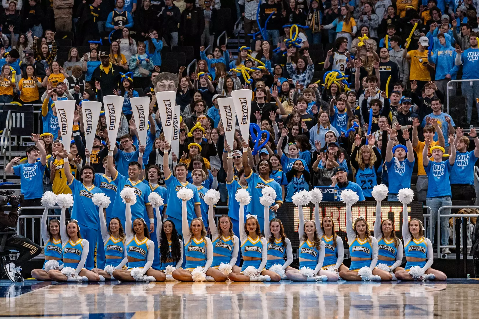No. 5 Marquette defeats Providence 91-69 at Fiserv Forum on Wednesday, February 28, 2024 in Milwaukee, WI.