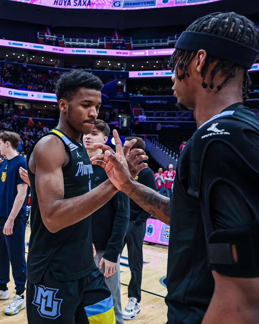 No. 9 Marquette defeats Georgetown 91-57 at Capital One Arena on Saturday February 3, 2024 in Washington D.C.