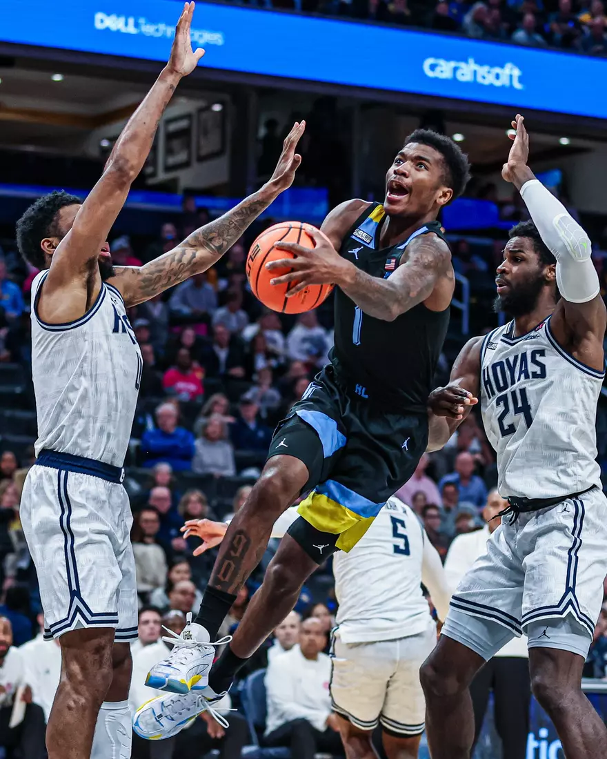 No. 9 Marquette defeats Georgetown 91-57 at Capital One Arena on Saturday February 3, 2024 in Washington D.C.