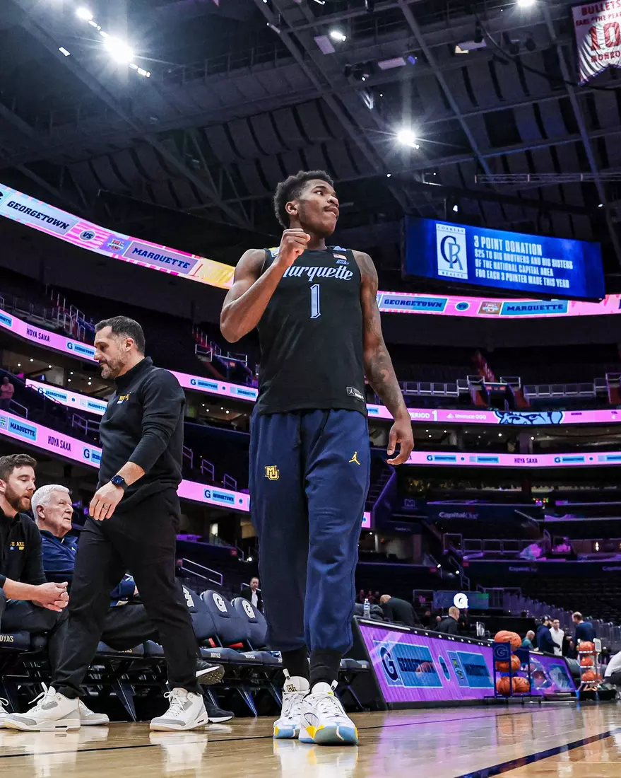 No. 9 Marquette defeats Georgetown 91-57 at Capital One Arena on Saturday February 3, 2024 in Washington D.C.