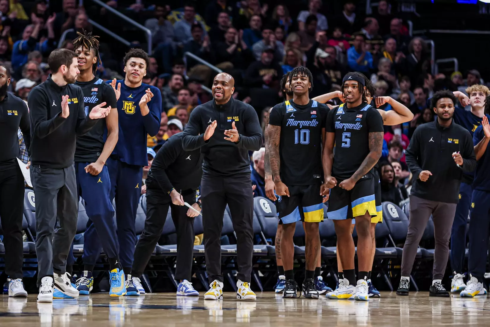 No. 9 Marquette defeats Georgetown 91-57 at Capital One Arena on Saturday February 3, 2024 in Washington D.C.