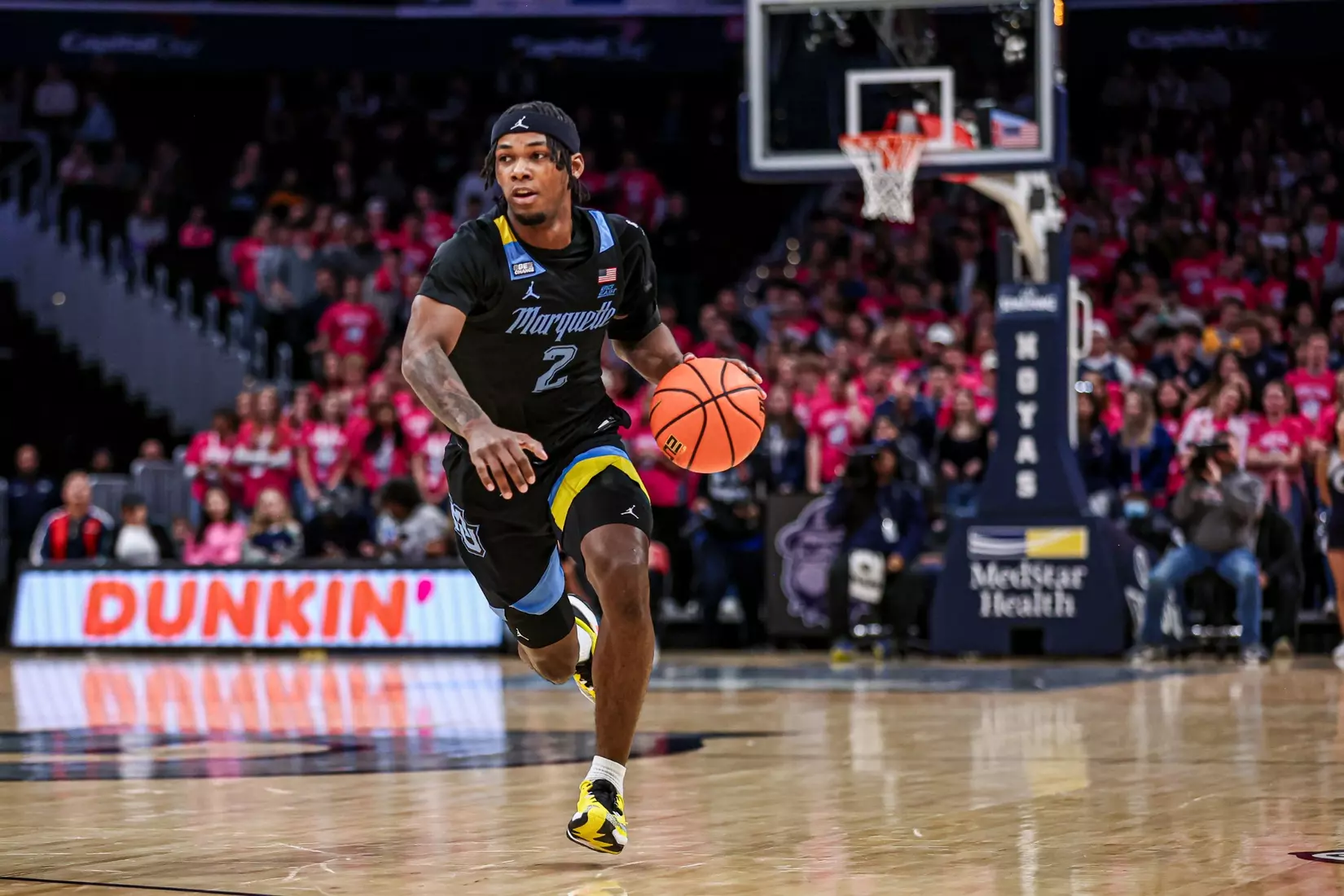 No. 9 Marquette defeats Georgetown 91-57 at Capital One Arena on Saturday February 3, 2024 in Washington D.C.