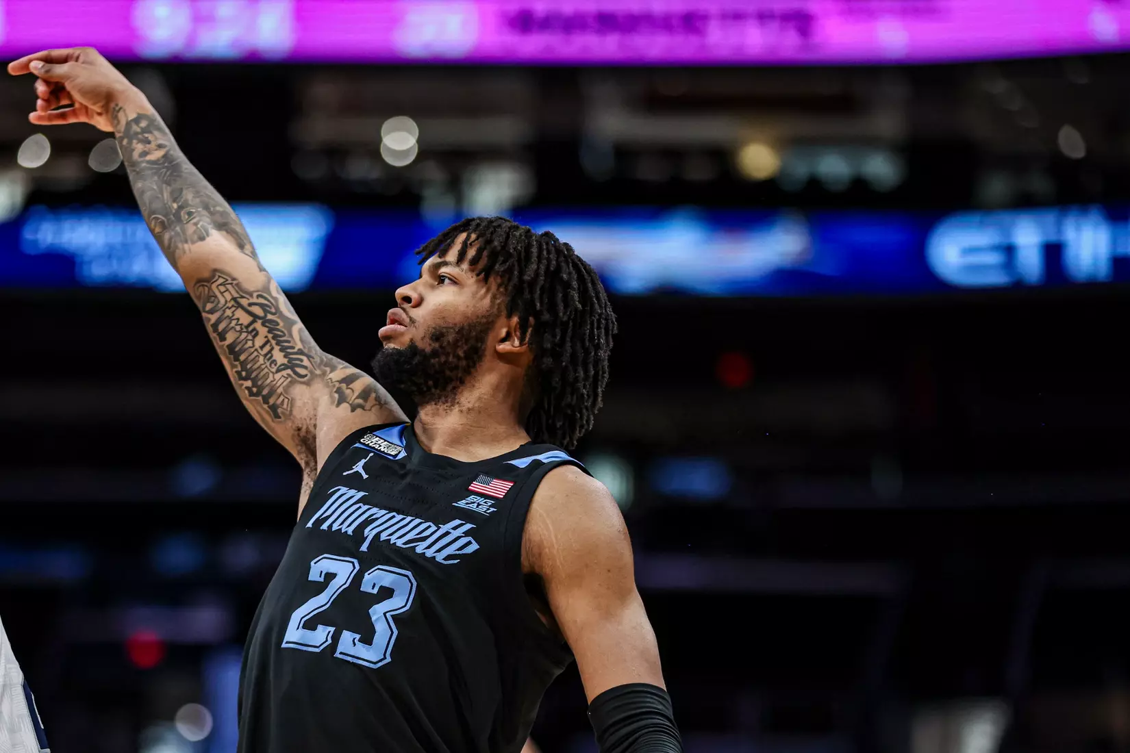 No. 9 Marquette defeats Georgetown 91-57 at Capital One Arena on Saturday February 3, 2024 in Washington D.C.