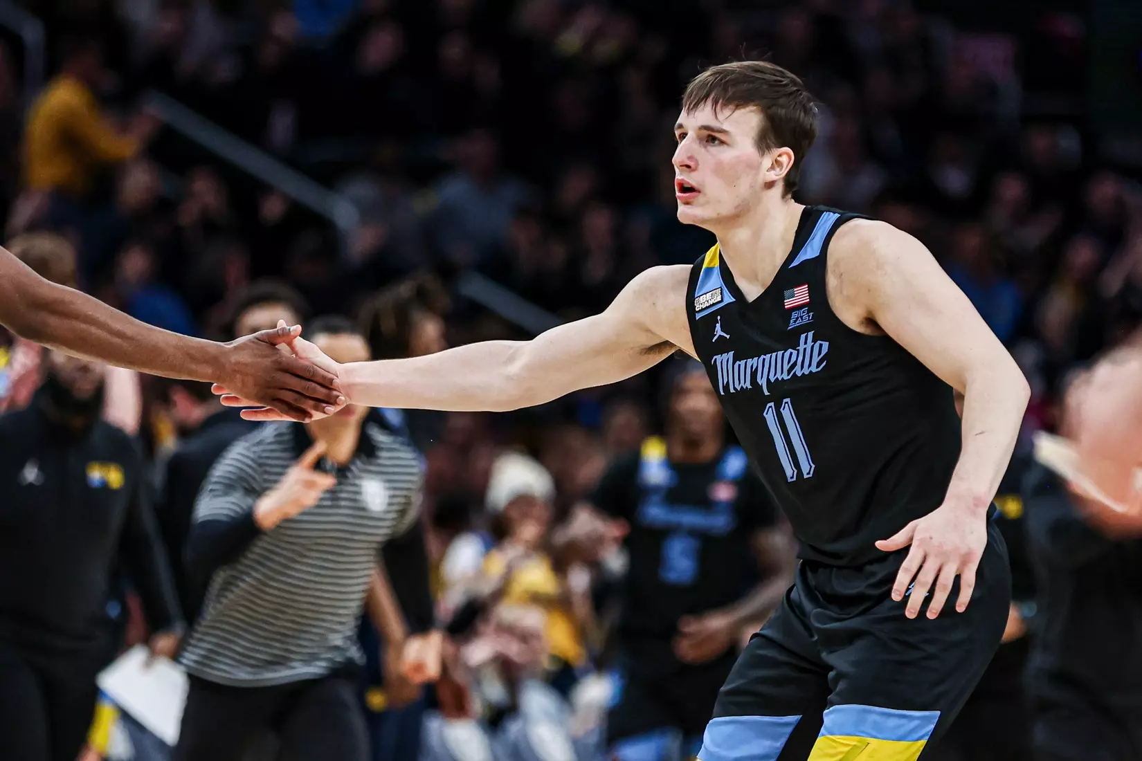 No. 9 Marquette defeats Georgetown 91-57 at Capital One Arena on Saturday February 3, 2024 in Washington D.C.