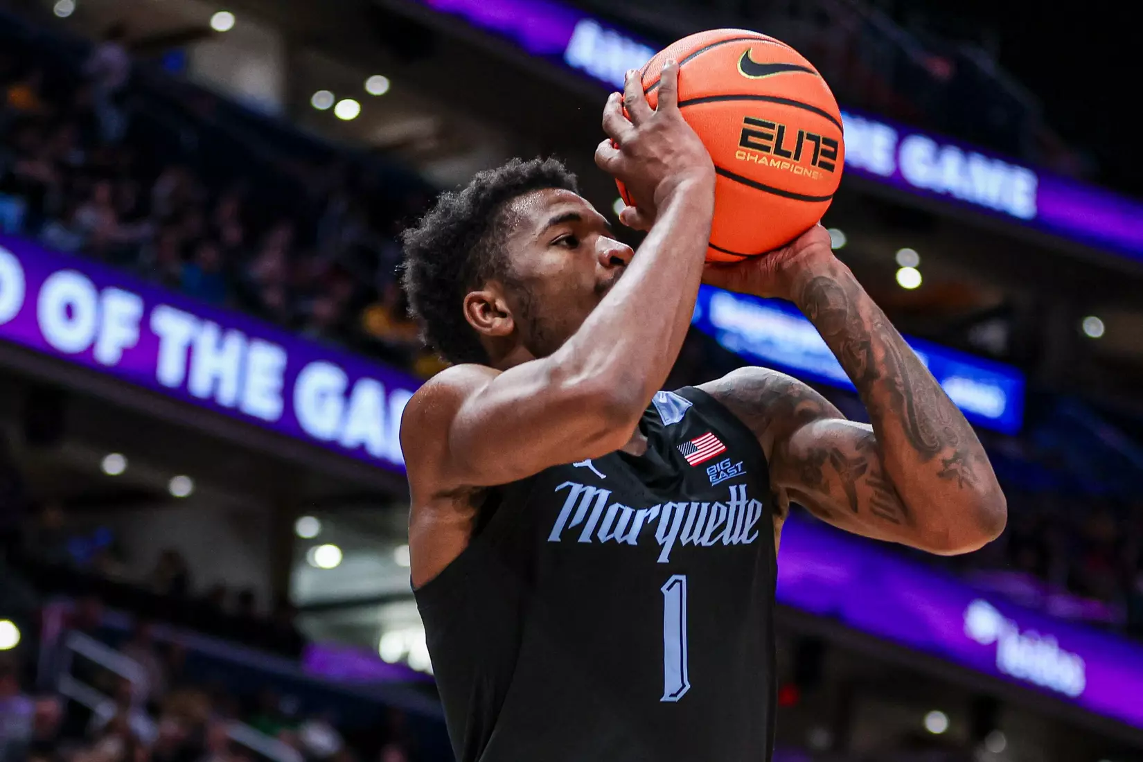 No. 9 Marquette defeats Georgetown 91-57 at Capital One Arena on Saturday February 3, 2024 in Washington D.C.