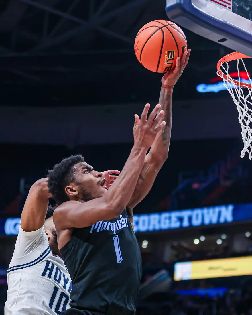 No. 9 Marquette defeats Georgetown 91-57 at Capital One Arena on Saturday February 3, 2024 in Washington D.C.