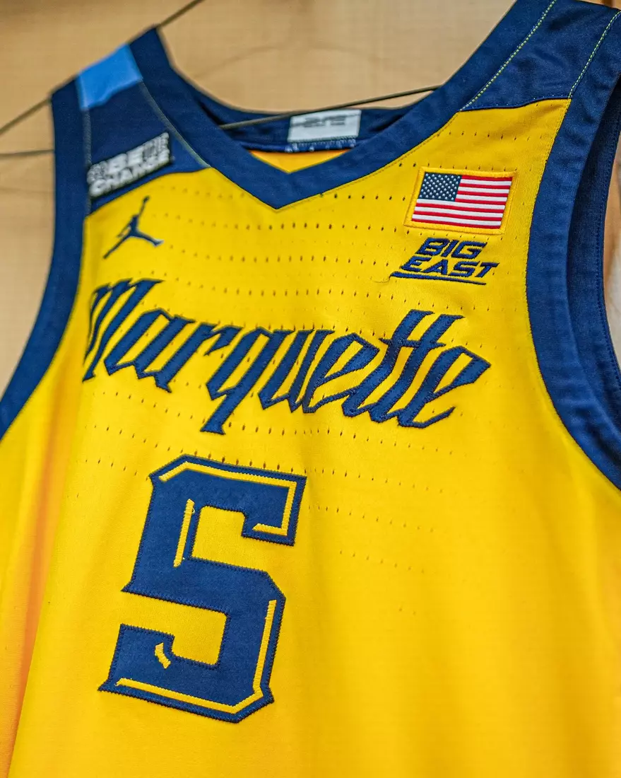 No. 10 Marquette Basketball defeats Villanova Wildcats 71-65 at Madison Square Garden on Thursday March 14, 2024 in New York, New York.