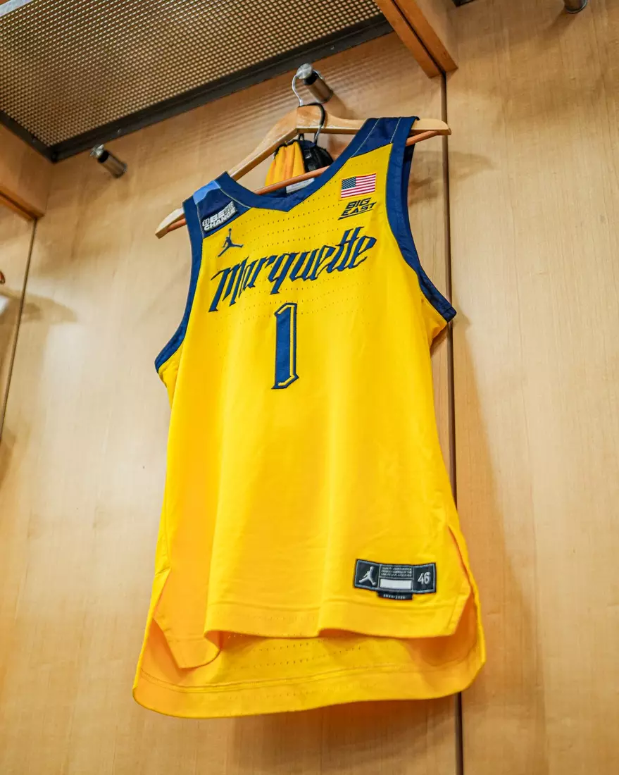 No. 10 Marquette Basketball defeats Villanova Wildcats 71-65 at Madison Square Garden on Thursday March 14, 2024 in New York, New York.