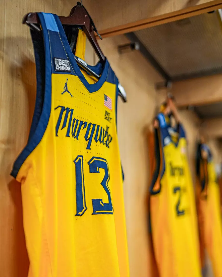 No. 10 Marquette Basketball defeats Villanova Wildcats 71-65 at Madison Square Garden on Thursday March 14, 2024 in New York, New York.