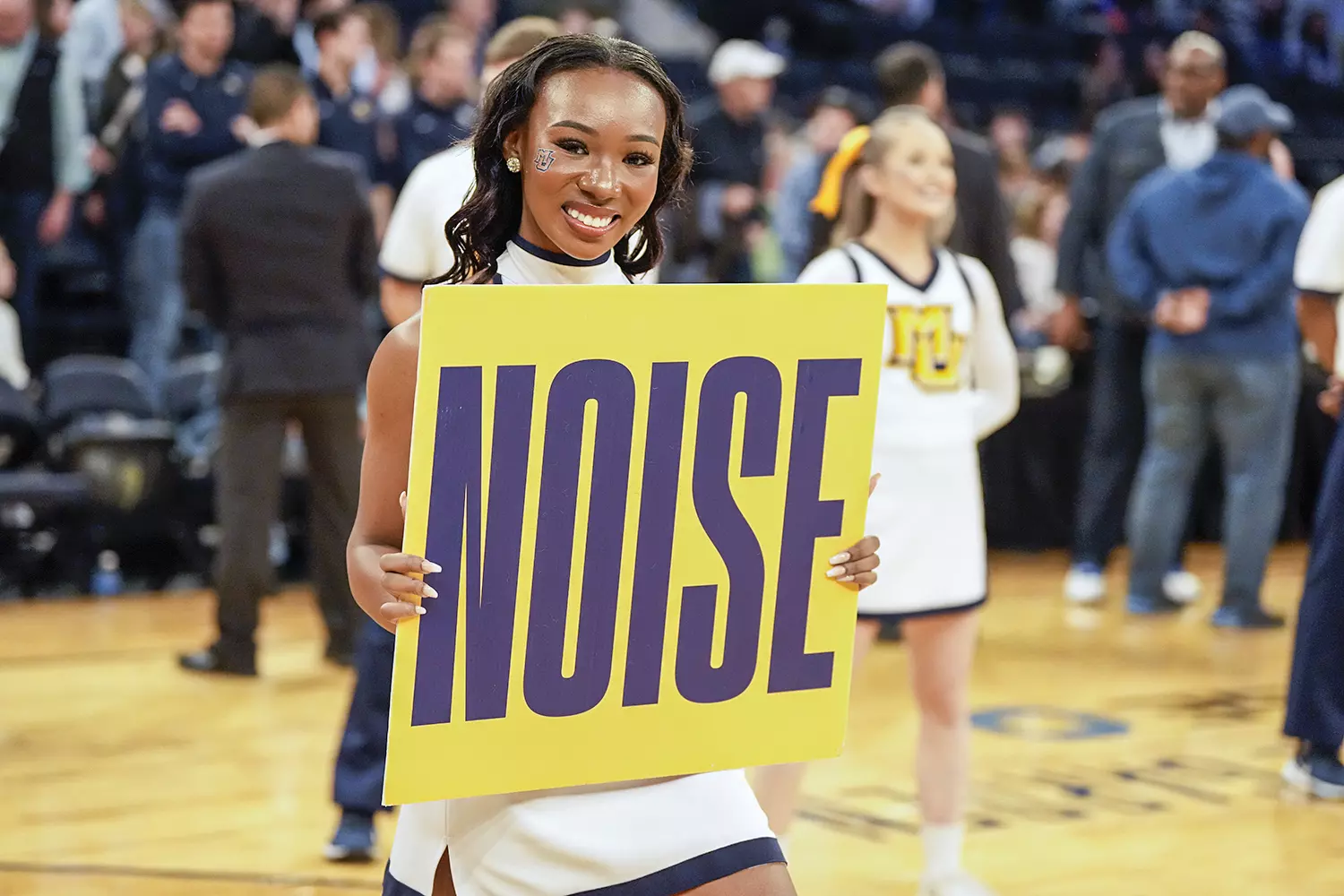 No. 10 Marquette Basketball defeats Villanova Wildcats 71-65 at Madison Square Garden on Thursday March 14, 2024 in New York, New York.