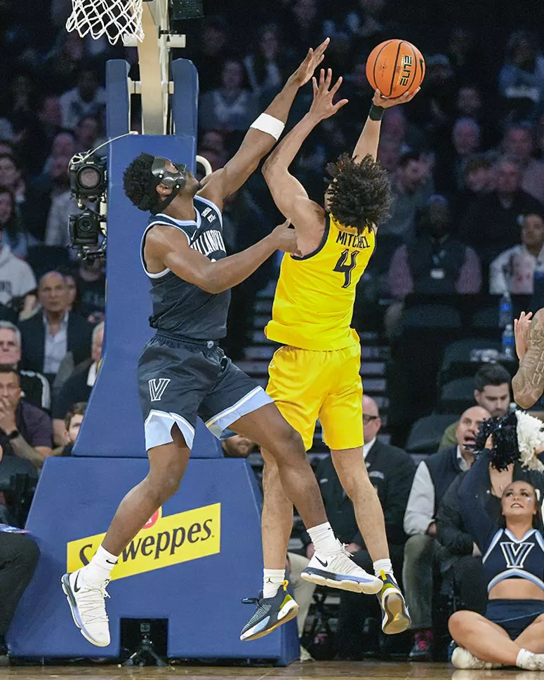 No. 10 Marquette Basketball defeats Villanova Wildcats 71-65 at Madison Square Garden on Thursday March 14, 2024 in New York, New York.