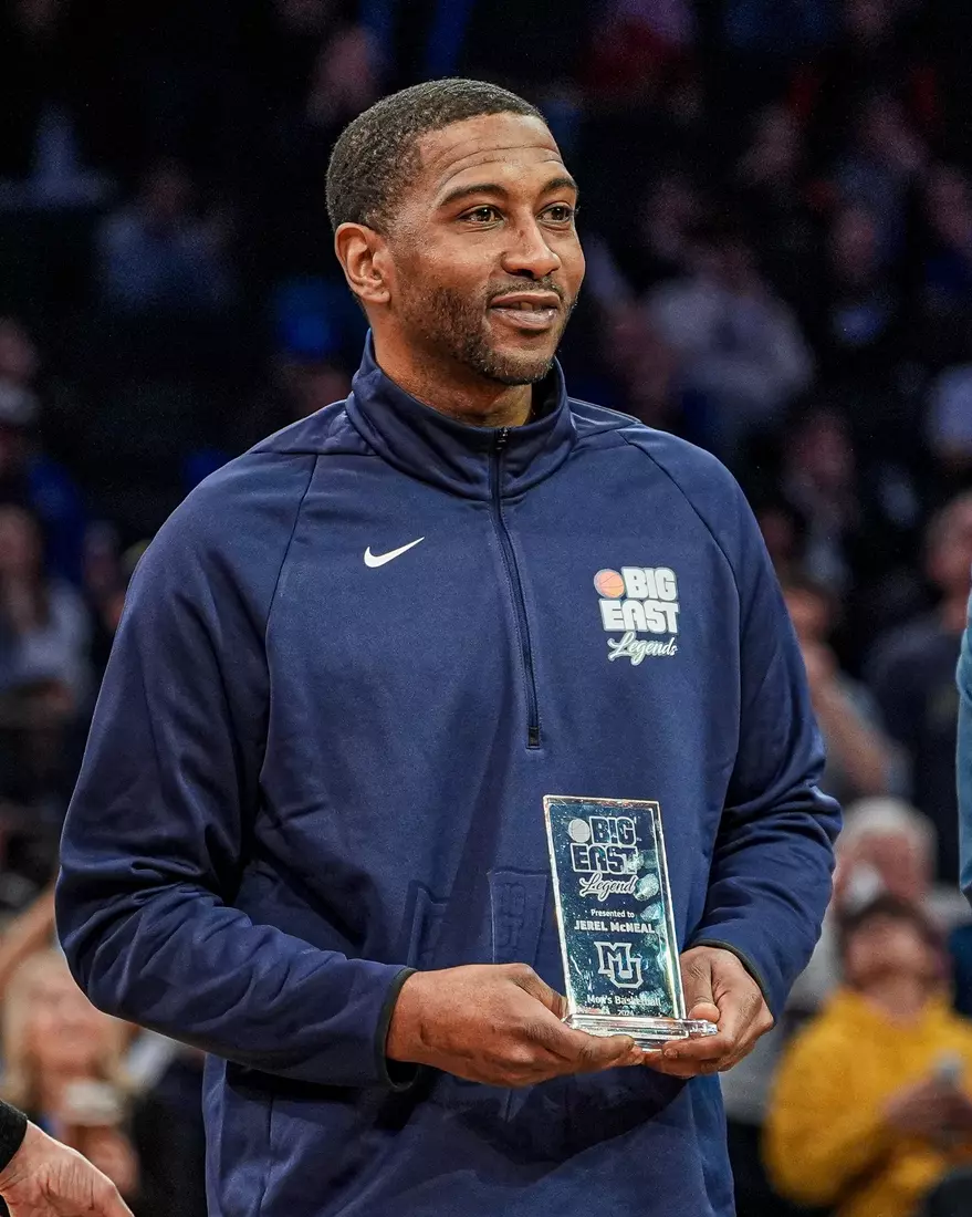 No. 10 Marquette Basketball defeats Villanova Wildcats 71-65 at Madison Square Garden on Thursday March 14, 2024 in New York, New York.