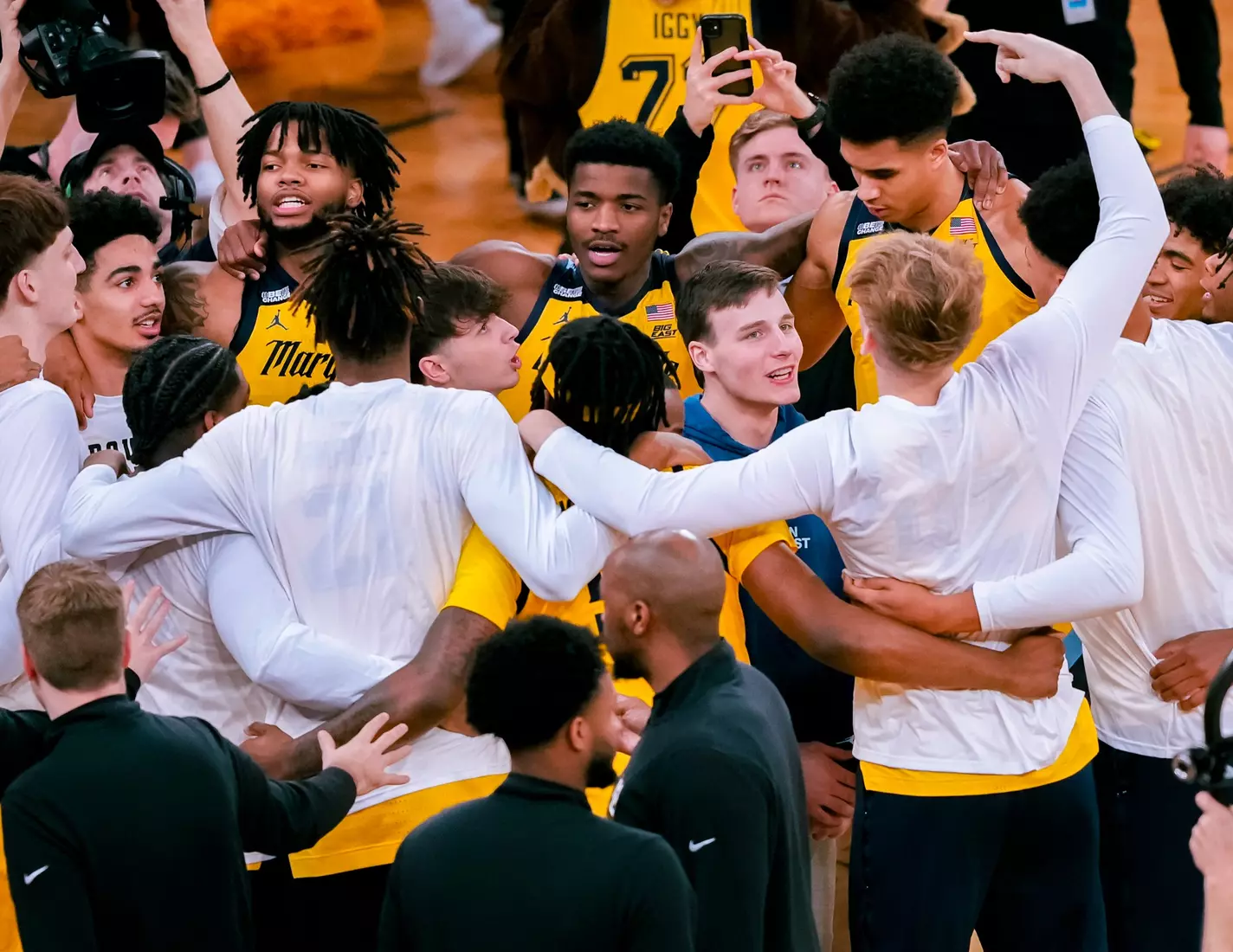 No. 10 Marquette Basketball defeat Providence Friars 79-68 at Madison Square Garden on Friday March 15, 2024 to advance to the Big East Tournament Finals in New York, New York.