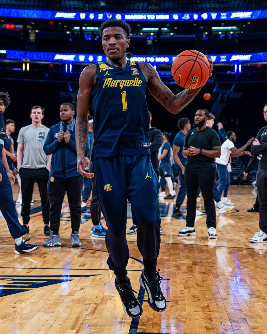 No. 10 Marquette Basketball fall to No. 2 UCONN Huskies 73-57 in the Big East Tournament Finals at Madison Square Garden on Saturday March 16, 2024 in New York, New York.