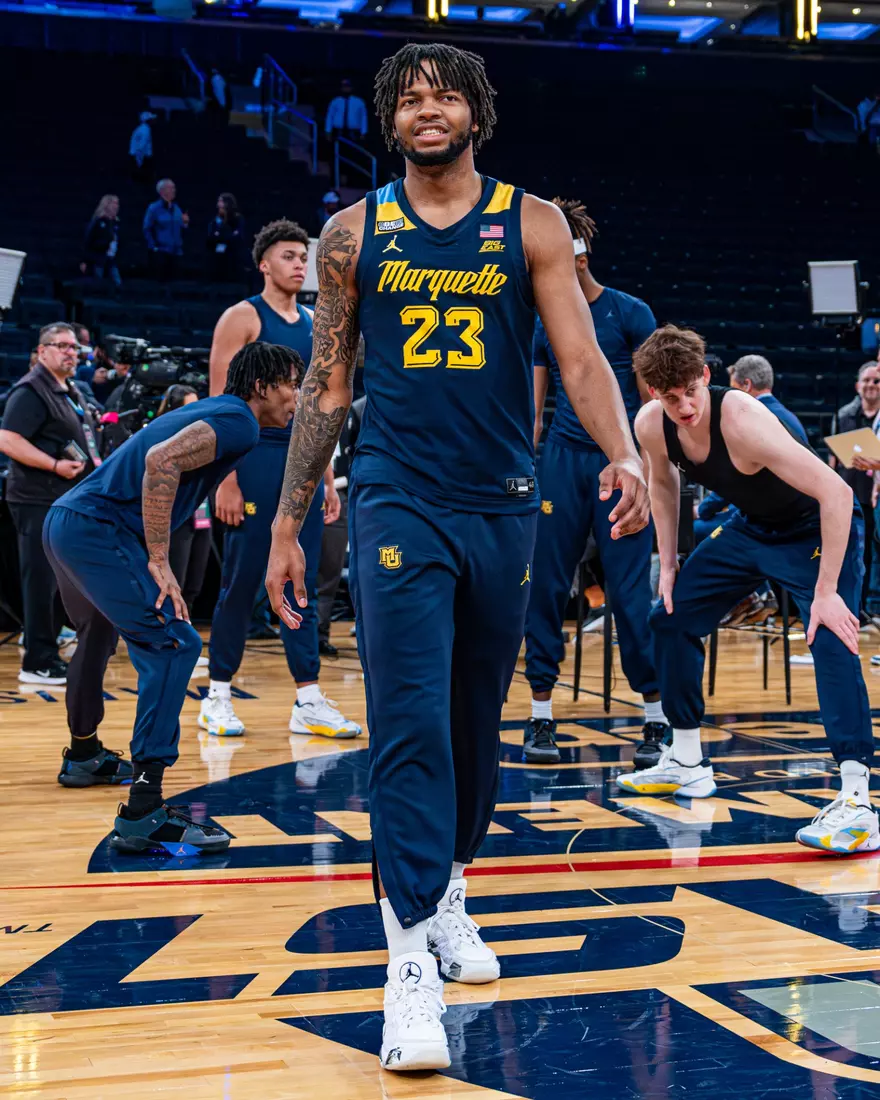 No. 10 Marquette Basketball fall to No. 2 UCONN Huskies 73-57 in the Big East Tournament Finals at Madison Square Garden on Saturday March 16, 2024 in New York, New York.