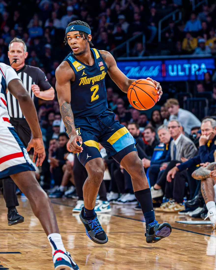 No. 10 Marquette Basketball fall to No. 2 UCONN Huskies 73-57 in the Big East Tournament Finals at Madison Square Garden on Saturday March 16, 2024 in New York, New York.