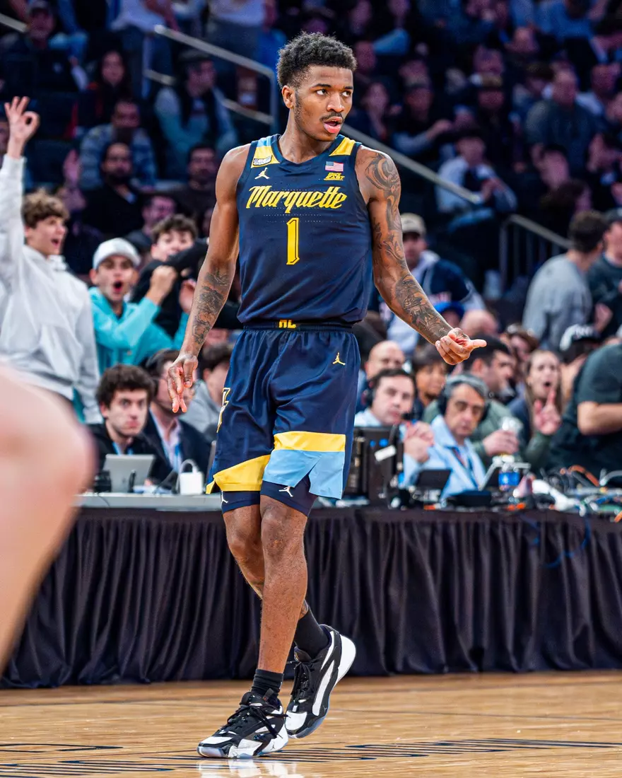 No. 10 Marquette Basketball fall to No. 2 UCONN Huskies 73-57 in the Big East Tournament Finals at Madison Square Garden on Saturday March 16, 2024 in New York, New York.