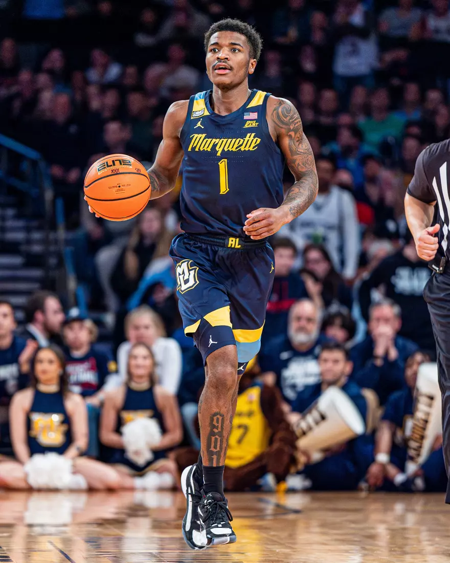 No. 10 Marquette Basketball fall to No. 2 UCONN Huskies 73-57 in the Big East Tournament Finals at Madison Square Garden on Saturday March 16, 2024 in New York, New York.