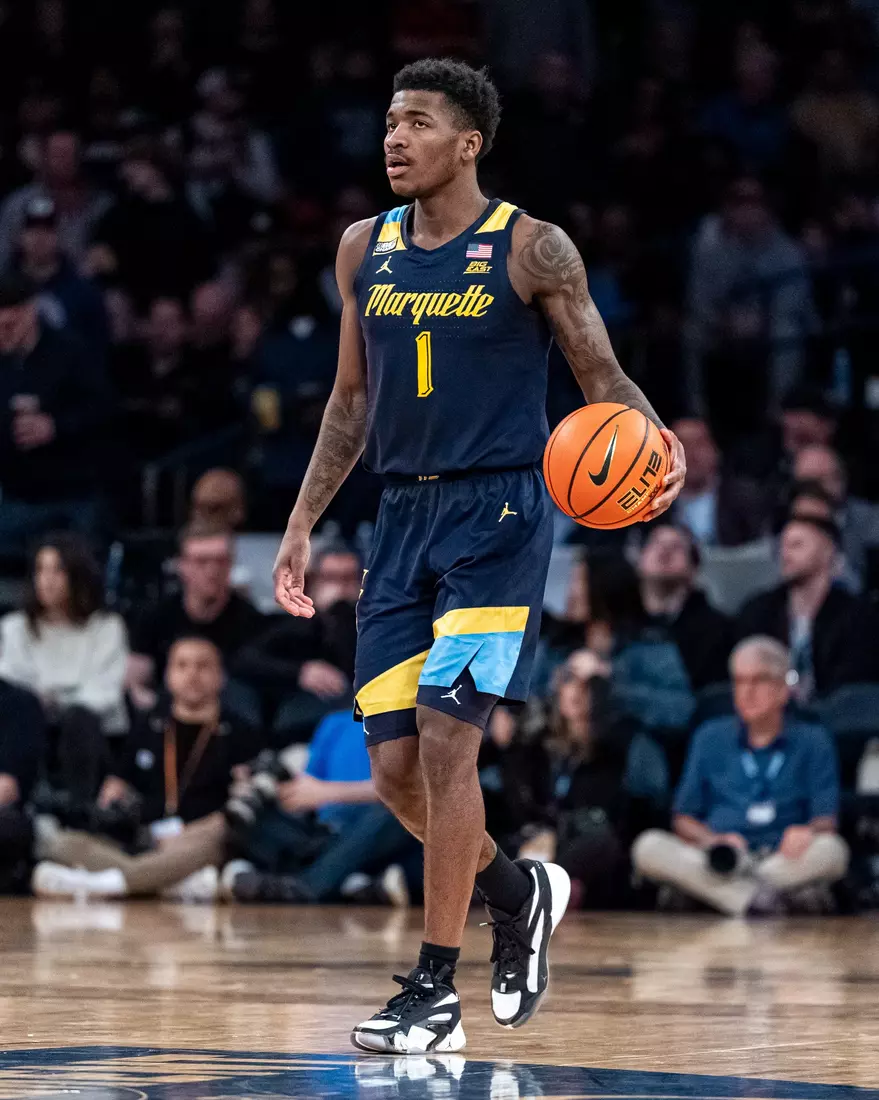 No. 10 Marquette Basketball fall to No. 2 UCONN Huskies 73-57 in the Big East Tournament Finals at Madison Square Garden on Saturday March 16, 2024 in New York, New York.