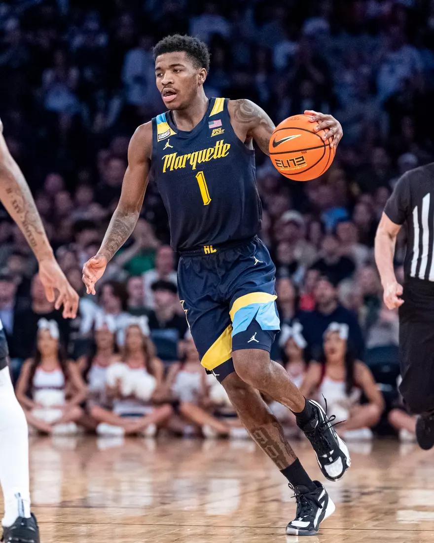 No. 10 Marquette Basketball fall to No. 2 UCONN Huskies 73-57 in the Big East Tournament Finals at Madison Square Garden on Saturday March 16, 2024 in New York, New York.
