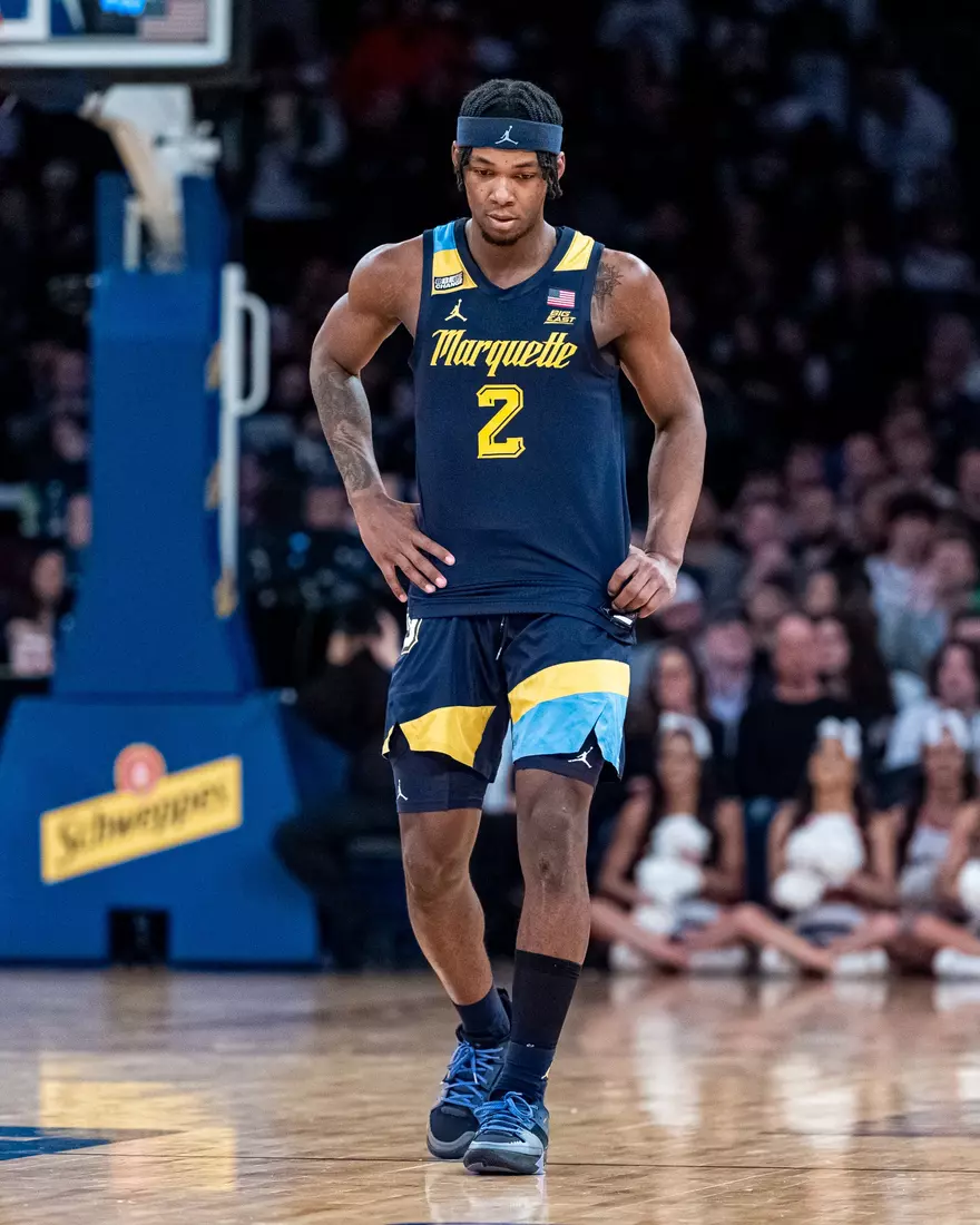 No. 10 Marquette Basketball fall to No. 2 UCONN Huskies 73-57 in the Big East Tournament Finals at Madison Square Garden on Saturday March 16, 2024 in New York, New York.