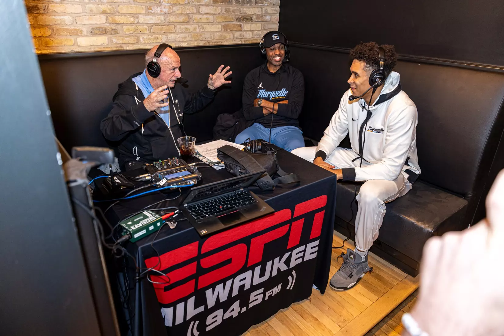 Marquette Men's Basketball selection show at Mecca Bar & Grill on Sunday March 17, 2024 in Milwaukee, WI. Marquette faces No. 15 seed Western Kentucky in the South Region in Indianapolis, Indiana.