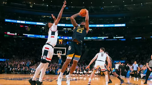 No. 10 Marquette Basketball fall to No. 2 UCONN Huskies 73-57 in the Big East Tournament Finals at Madison Square Garden on Saturday March 16, 2024 in New York, New York.