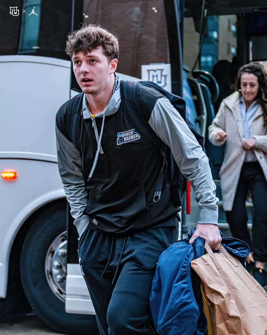 No. 2 seed Marquette Basketball defeats No. 10 seed Colorado 81-77 at Gainbridge Fieldhouse in the NCAA Tournament on Sunday March 24, 2024 in Indianapolis, Indiana.