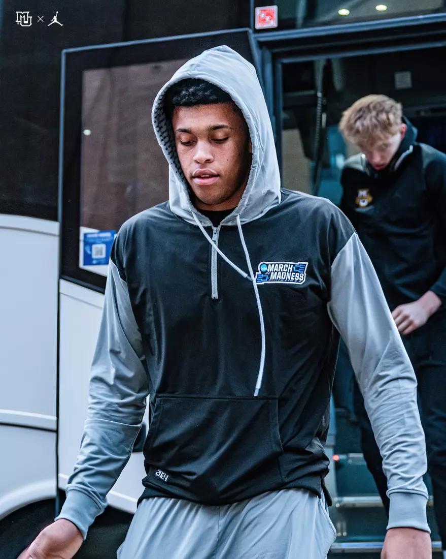 No. 2 seed Marquette Basketball defeats No. 10 seed Colorado 81-77 at Gainbridge Fieldhouse in the NCAA Tournament on Sunday March 24, 2024 in Indianapolis, Indiana.