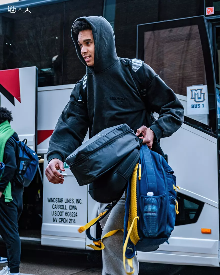 No. 2 seed Marquette Basketball defeats No. 10 seed Colorado 81-77 at Gainbridge Fieldhouse in the NCAA Tournament on Sunday March 24, 2024 in Indianapolis, Indiana.