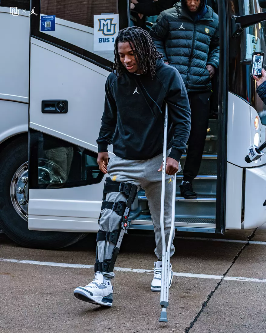 No. 2 seed Marquette Basketball defeats No. 10 seed Colorado 81-77 at Gainbridge Fieldhouse in the NCAA Tournament on Sunday March 24, 2024 in Indianapolis, Indiana.