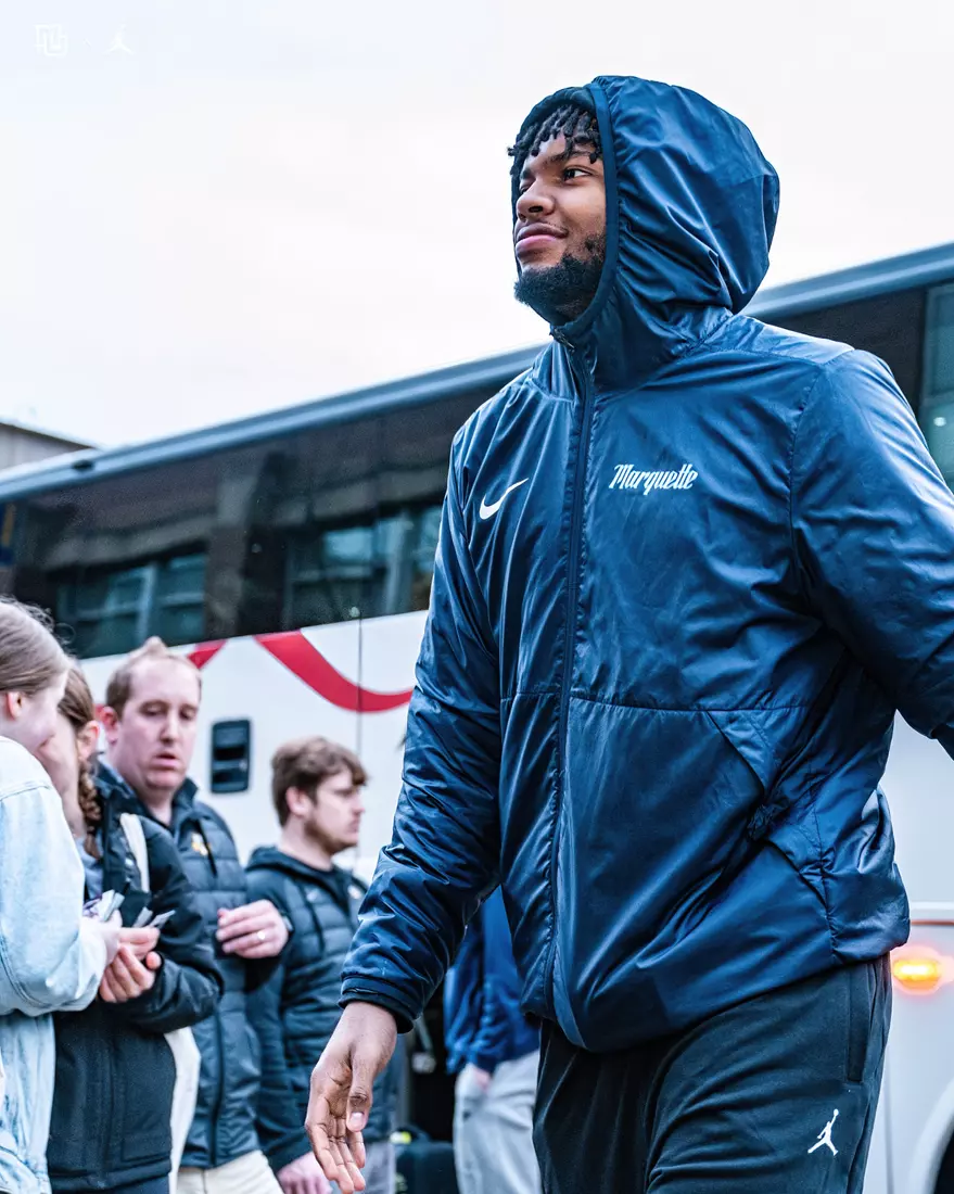 No. 2 seed Marquette Basketball defeats No. 10 seed Colorado 81-77 at Gainbridge Fieldhouse in the NCAA Tournament on Sunday March 24, 2024 in Indianapolis, Indiana.