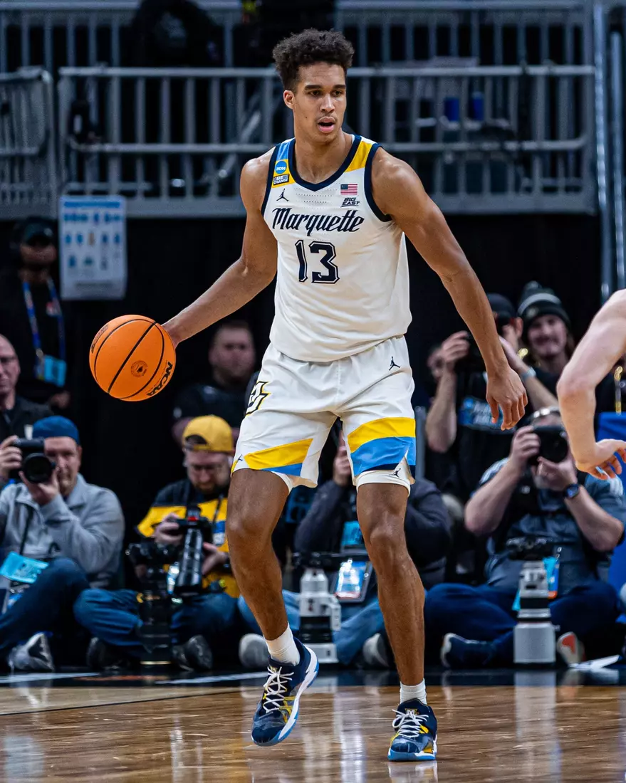 No. 2 seed Marquette Basketball defeats No. 10 seed Colorado 81-77 at Gainbridge Fieldhouse in the NCAA Tournament on Sunday March 24, 2024 in Indianapolis, Indiana.