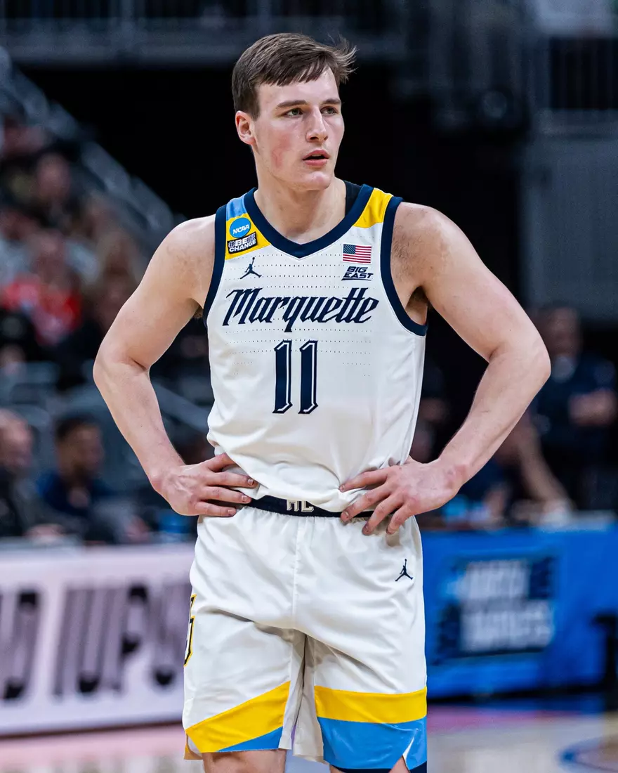 No. 2 seed Marquette Basketball defeats No. 10 seed Colorado 81-77 at Gainbridge Fieldhouse in the NCAA Tournament on Sunday March 24, 2024 in Indianapolis, Indiana.