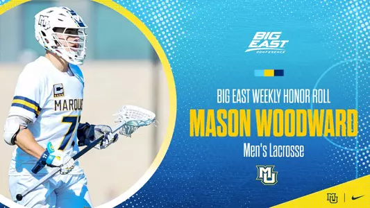 Mason Woodward BIG EAST Weekly Honor Roll